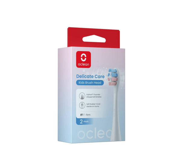 Oclean Końcówki Kids miękkie z fluorem 2 szt. - 1112600 - zdjęcie 2